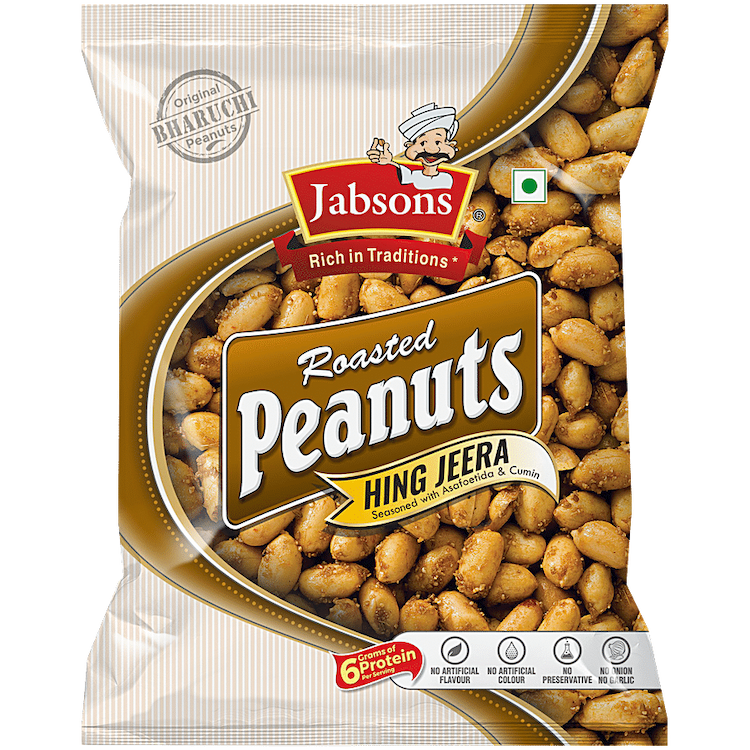 Jabsons Roasted Peanut Hing Jeera 140g