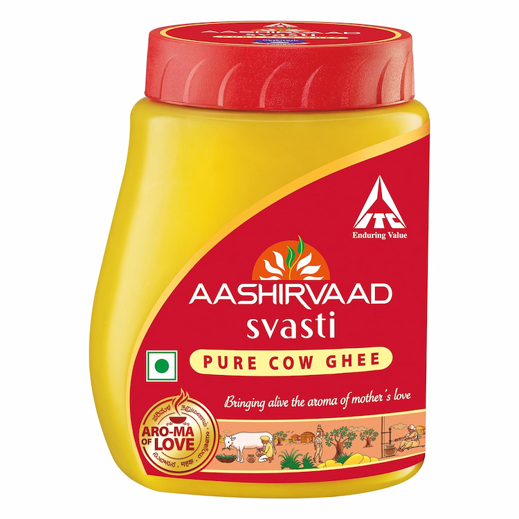 Aashirvaad Svasti Pure Cow Ghee 100ml