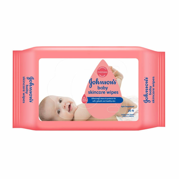 Johnson & Johnson Baby Wipes Skincare 20s