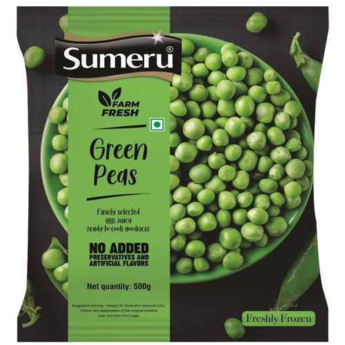 Sumeru Green Peas 500g