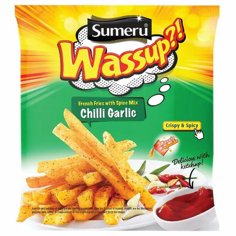 Sumeru Masala French Fries Chilli Garlic 400g