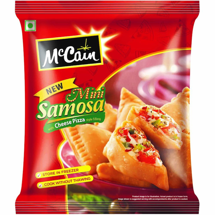 Mccain Cheese Pizza Samosa 240g