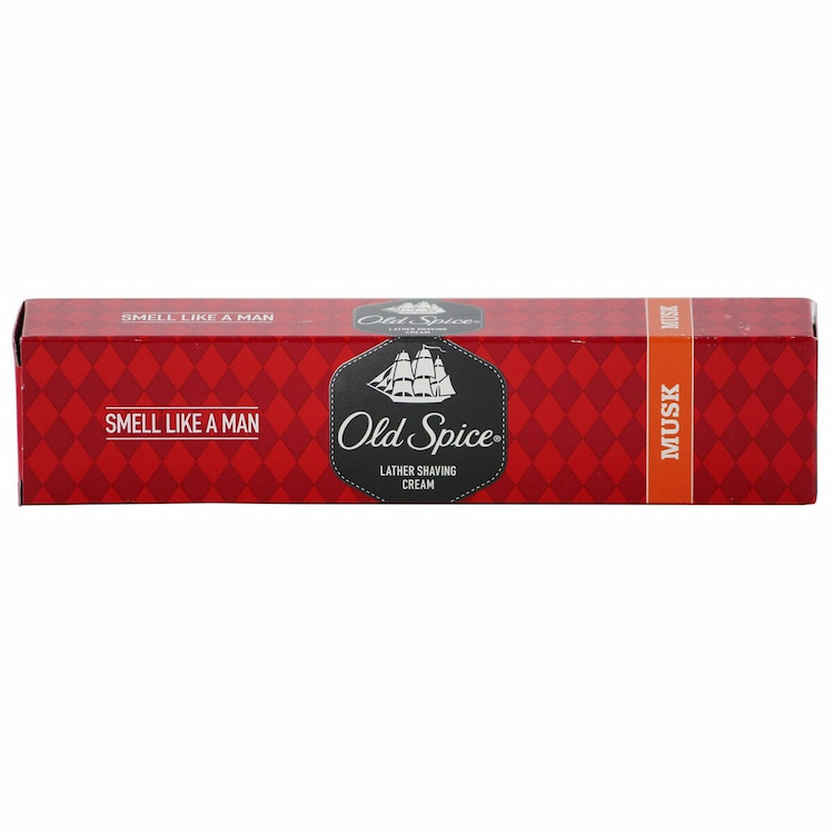 Old Spice Lather Shaving Cream Musk 70g