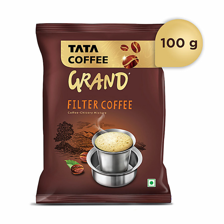 Tata Tetley Grand Filter Coffee 100g