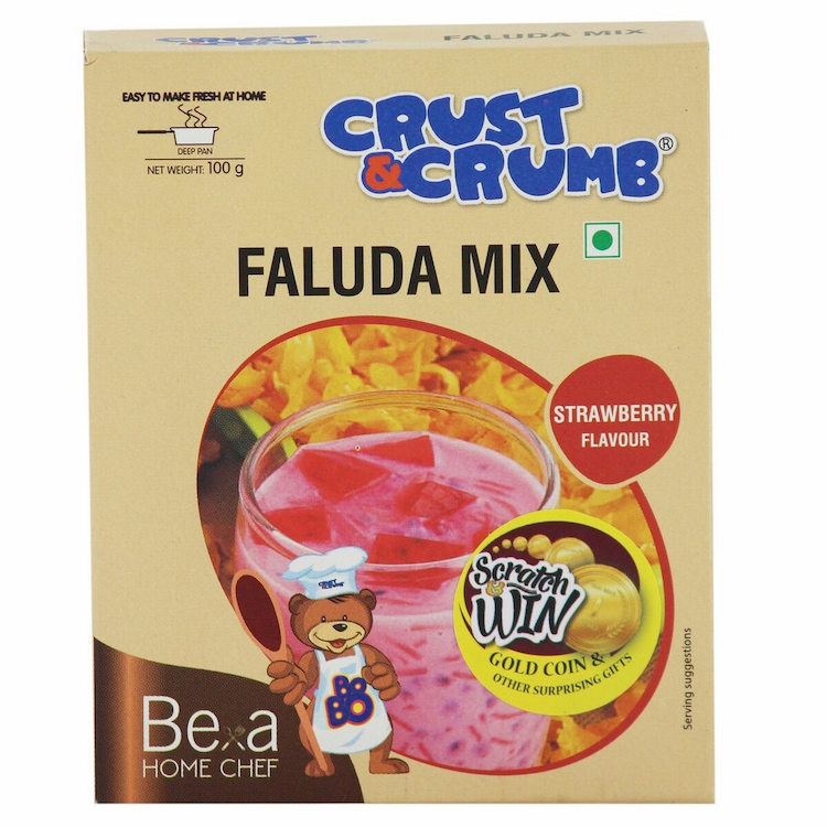 Crust & Crumb Faluda Strawberry Mix 100g