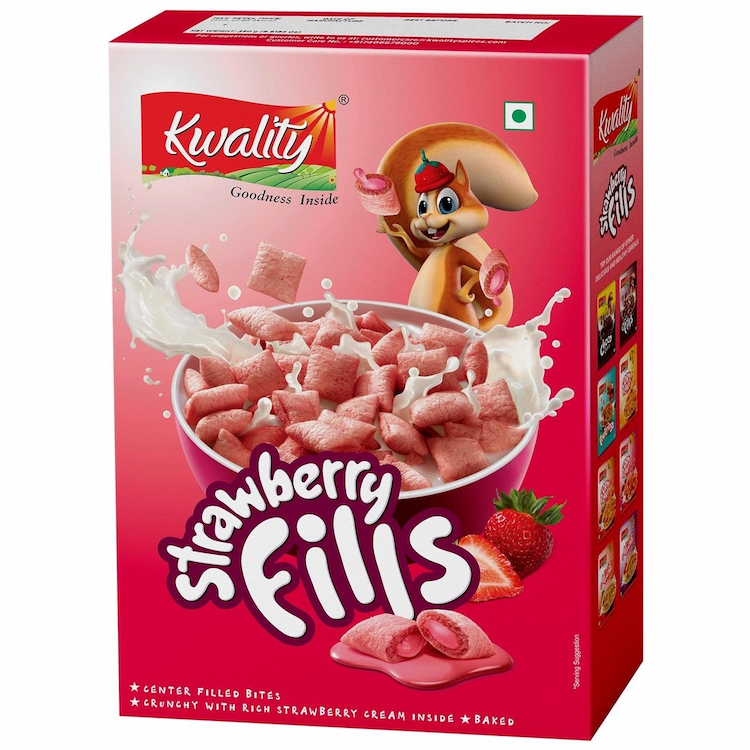 Kwality Strawberry fills Delight 250g