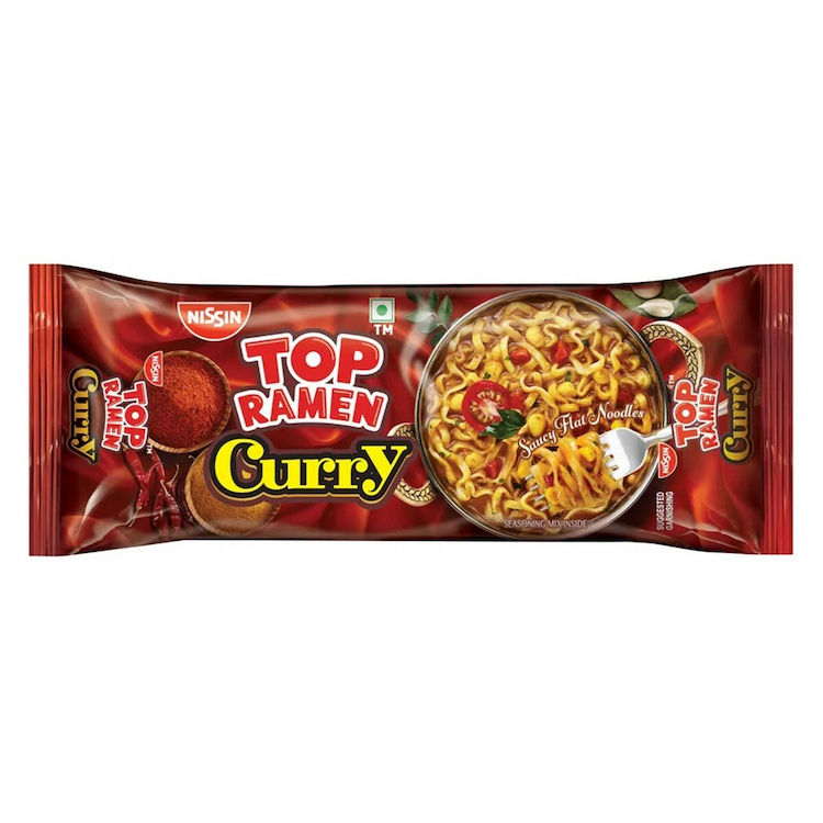 Top Ramen Curry Veg Noodles 280g