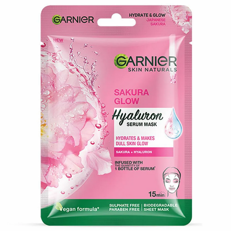 Garnier - Skin Mask Sakura Pink 28G