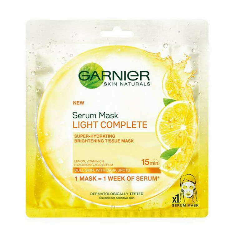 Garnier Skin Mask Bright Yellow 28G