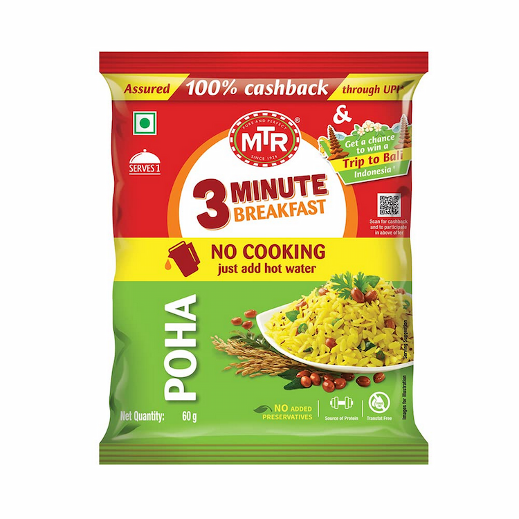 Mtr Instant Regular Poha 60G