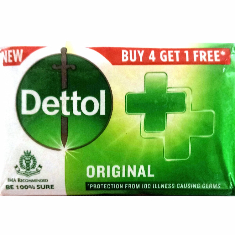 Dettol Soap Original 125g 4s