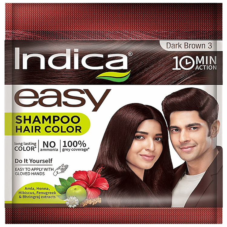 Indica Hair Colour Dark Brown 25ml