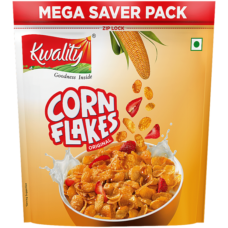 Kwality Corn Flakes 800gm