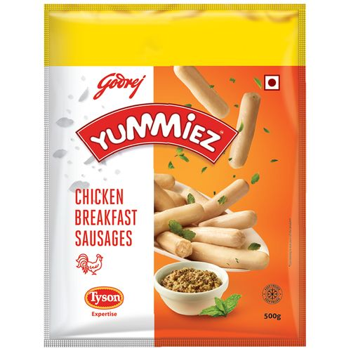 Yummiez Chicken Breakfast Sausages 500g