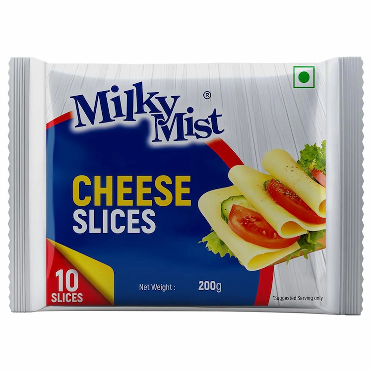 Milky Mist Cheese Slices 200g