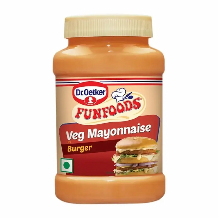 Dr.Oetker Veg Mayonnaise Dr Burger 100g