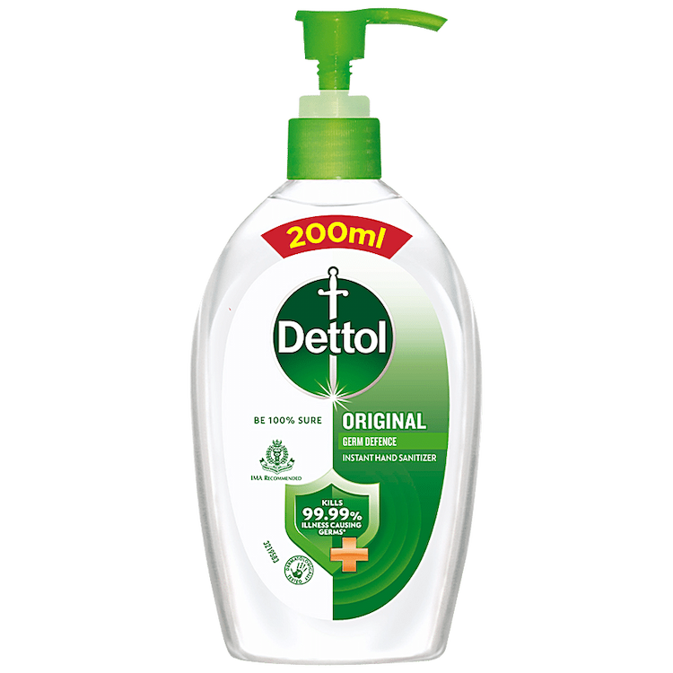 Dettol Hand Sanitizer Original 200ml