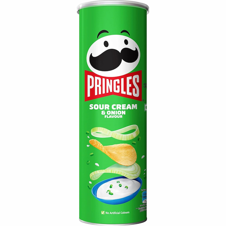 Pringles Sour Cream & Onion 134gm