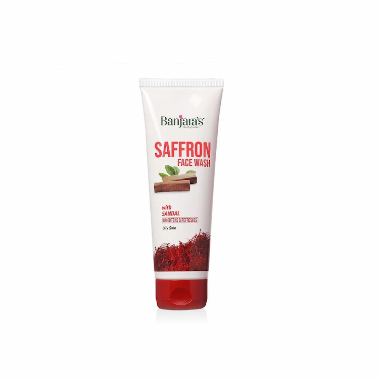 Banjaras Face Wash Saffron Sandal 100Ml