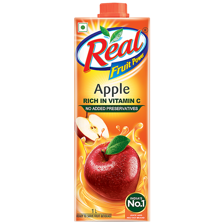 Real Fruit Power Apple Juice 1Litre