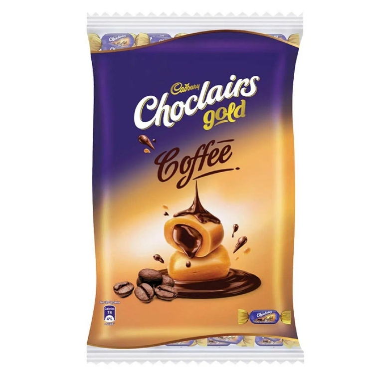 Cadbury Choclairs Gold Coffee Chocolate 58 Unit