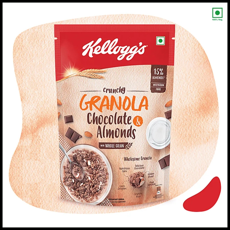 Kelloggs Crunchy Granola Chocolate & Almonds 450 g