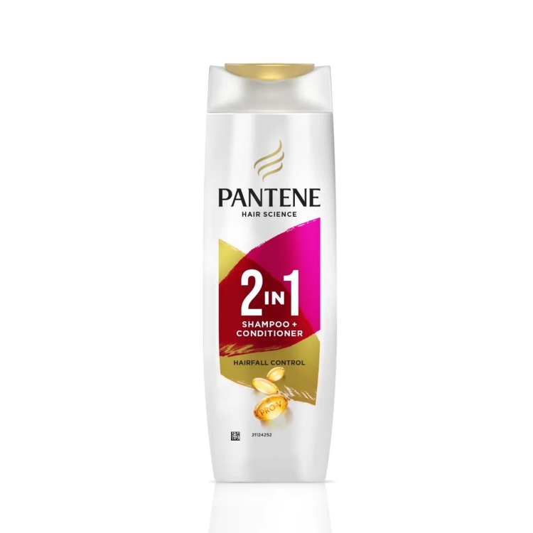 Pantene Shampoo Hair Fall Control 2In1 180Ml