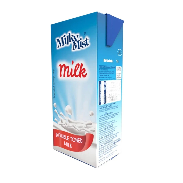 Milky Mist UHT Milk 1 Litre Double Toned Milk