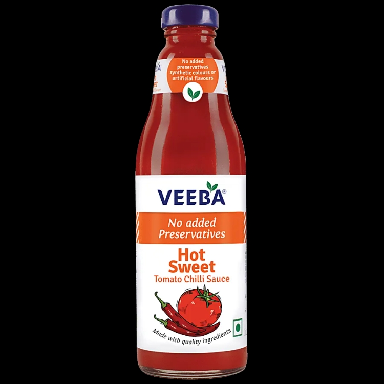 Veeba Hot Sweet Tomato Chilli Sauce 450G