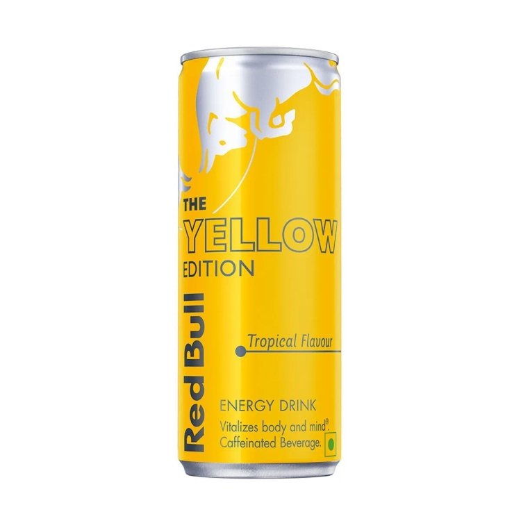 Red Bull Energy Drink Tropical Yellow Edition 250ml