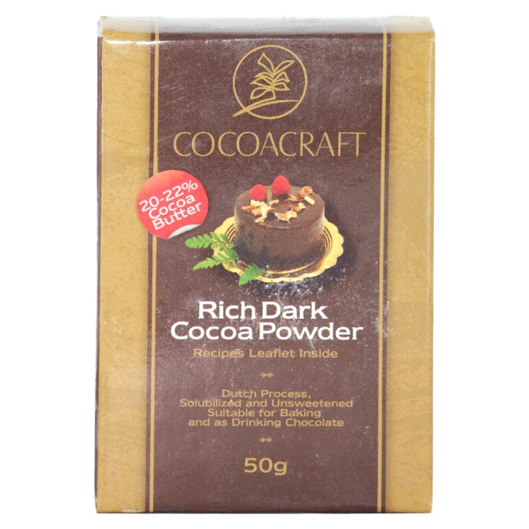 Cocoa Crust Rich Dark Cocoa Powder 50g