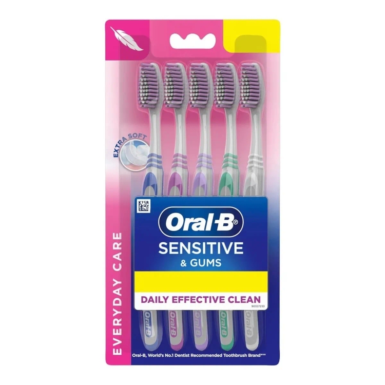 Oral B Tooth Brush Sensitive Care 5s