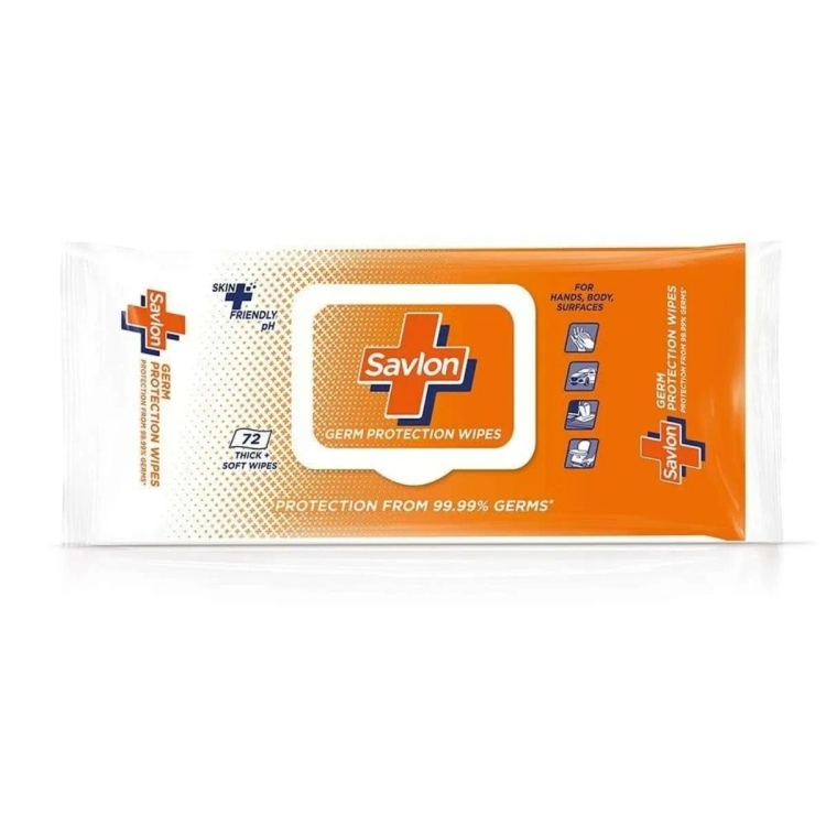 Savlon Wet Wipes Germ Protection 72s