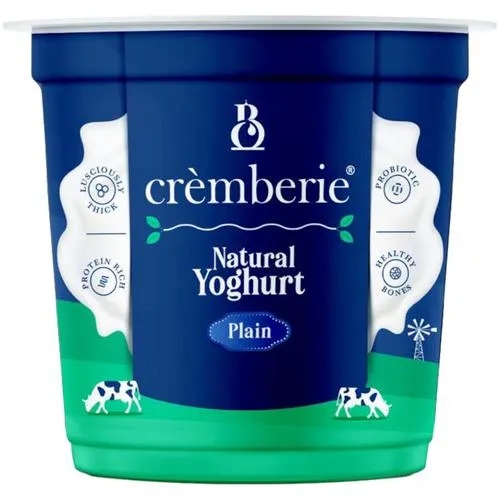 Cremberie Natural .Plain Yogurt 400g