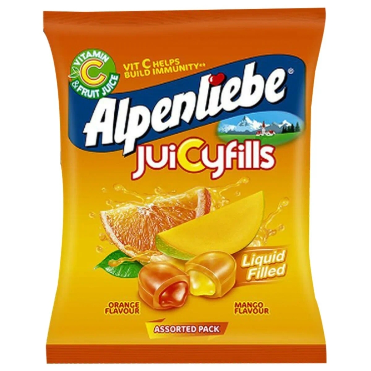 Alpenliebe Juicyfills Pouch Candy 40 Pcs