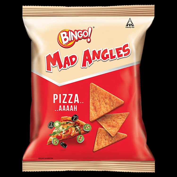 Bingo Mad Angles Pizza 36g