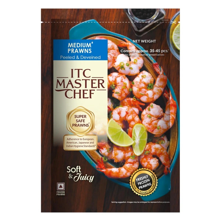 ITC Master Chef Medium Prawns 200g