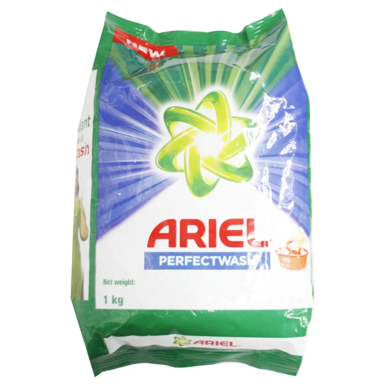 Ariel Perfect Wash Blue Detergent Powder 1kg