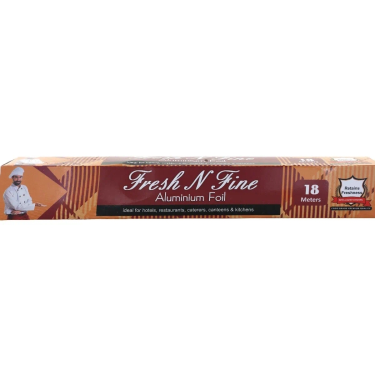 Fresh N Fine Aluminium Foil 18Mtr