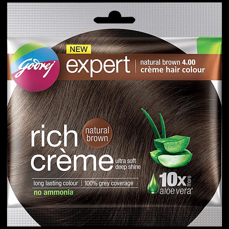 Godrej Expert Rich Creme Hair Colour Natural Black 20g