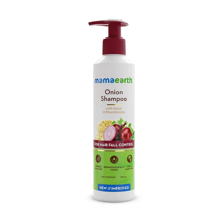 Mamaearth Onion Keratin Shampoo 250Ml