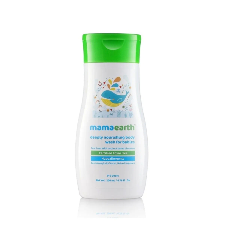 Mamaearth Baby body Wash Deeply Nourishing 200ml