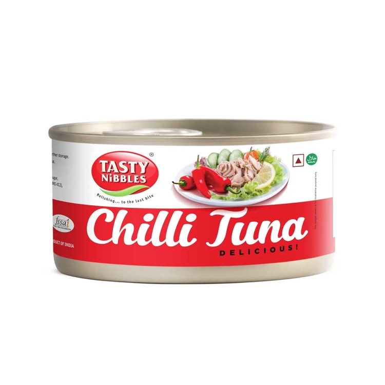 Tasty Nibbles Chillli Tuna Flakes, 185g