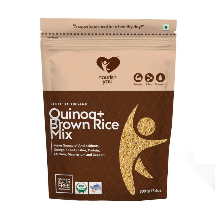 Nourish You Quinoa Brown Rice Mix 500g