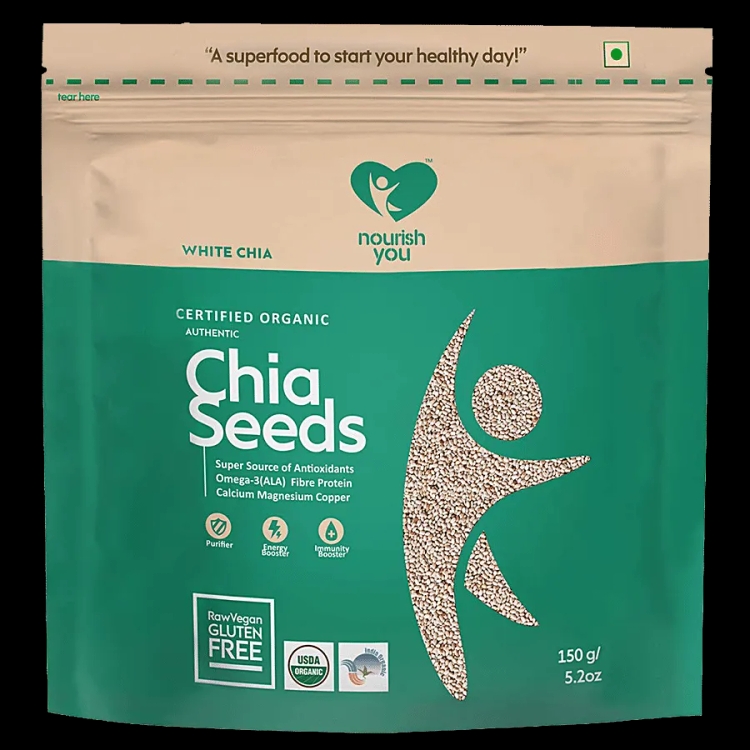 Nourish You White Chia Seed 150g