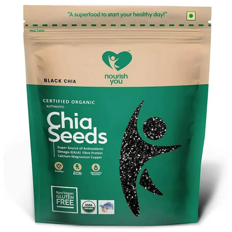 Nourish You Black Chia Seed 500g