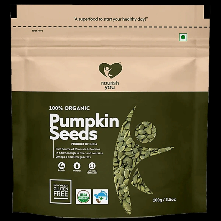 Nourish You Pumpkin Seeds 100gm