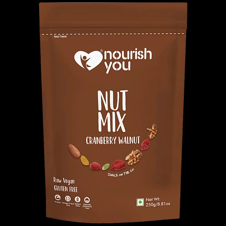 Nourish You Cranberry Walnut Mix 250g
