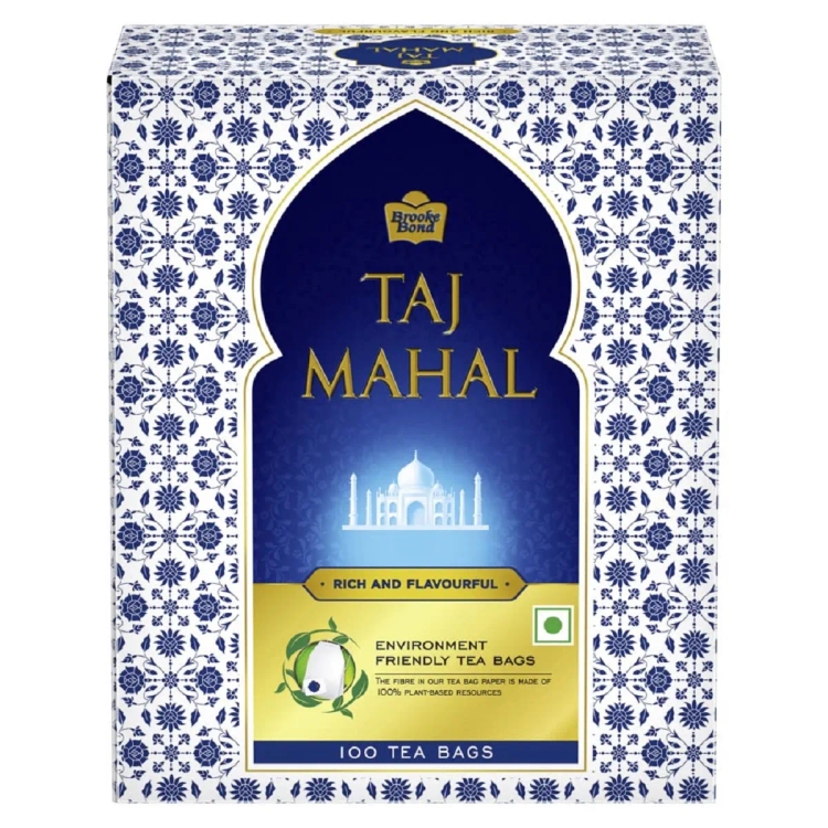 Brooke Bond Taj Mahal Leaf Tea 100 Tea Bags