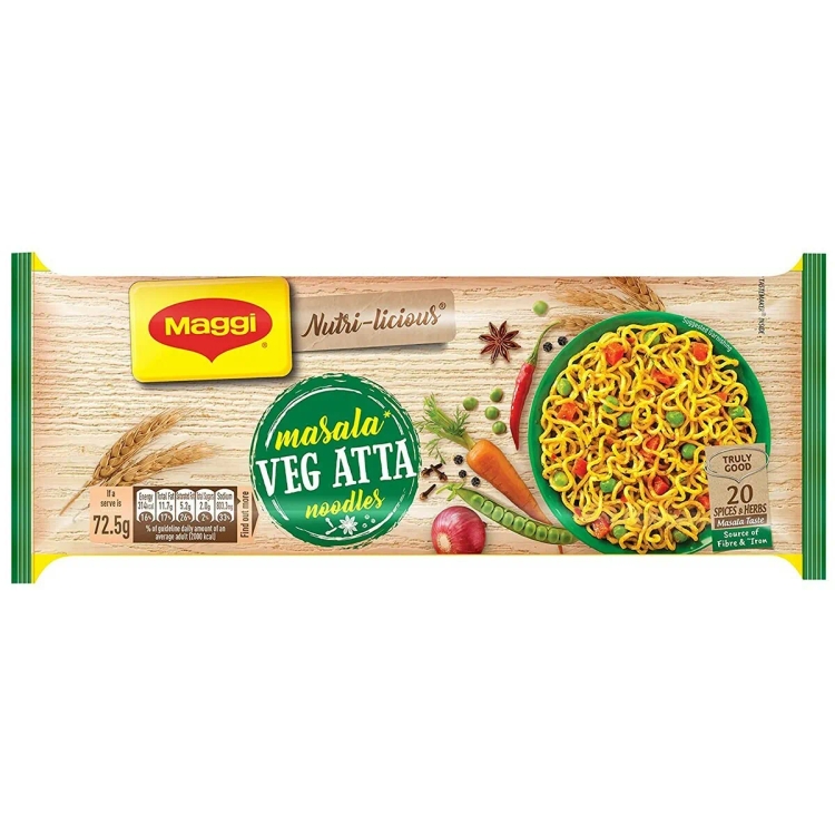 Maggi Veg Atta Noodles 435g